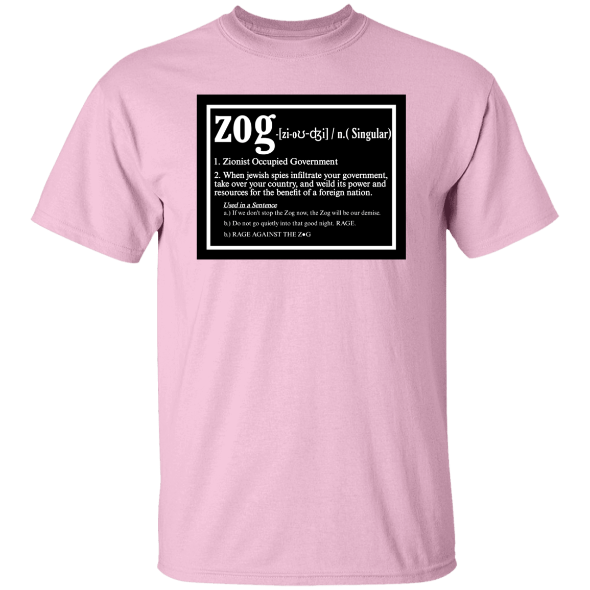 ZOG DEFINED T-Shirt - BAD GOYS CLUB