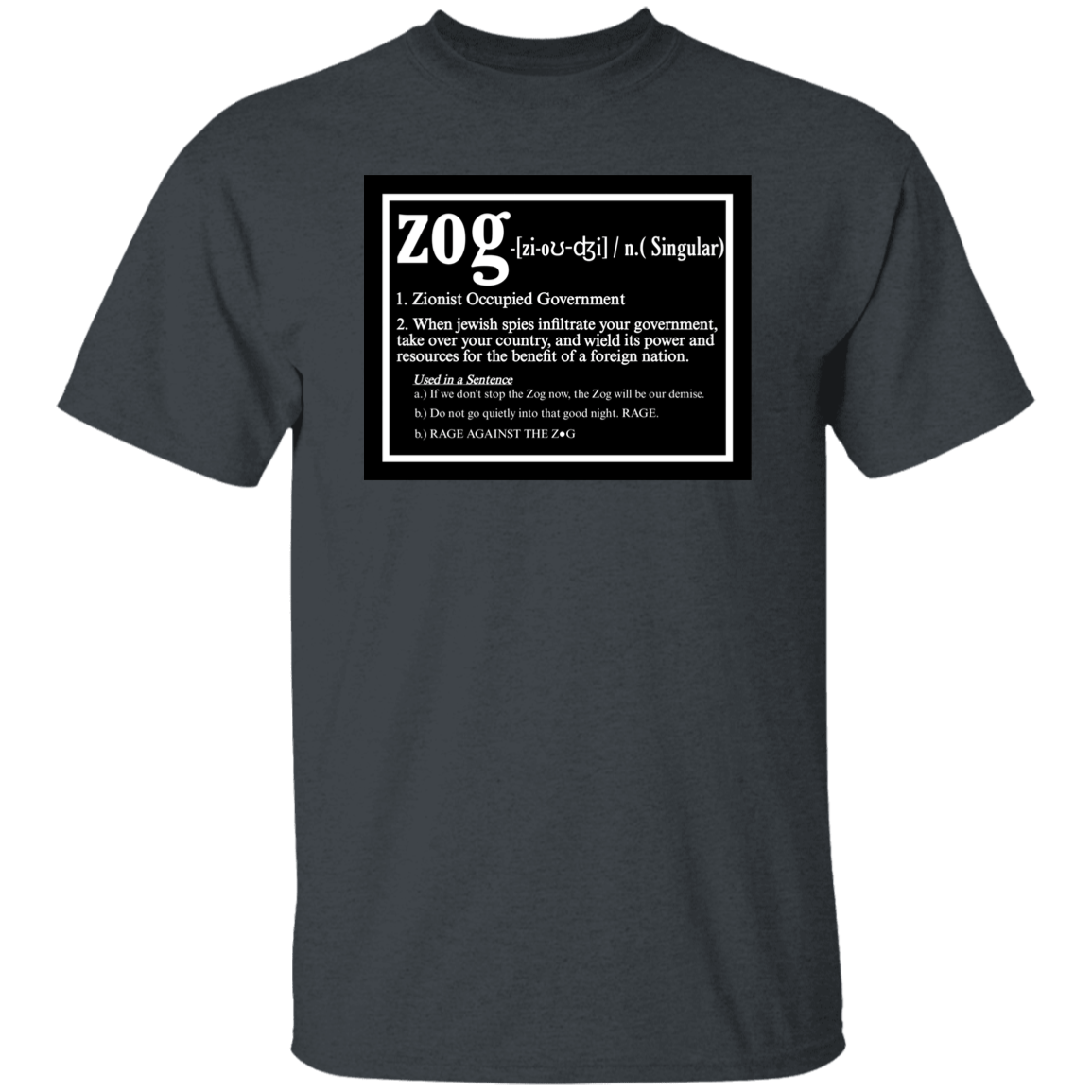 ZOG DEFINED T-Shirt - BAD GOYS CLUB