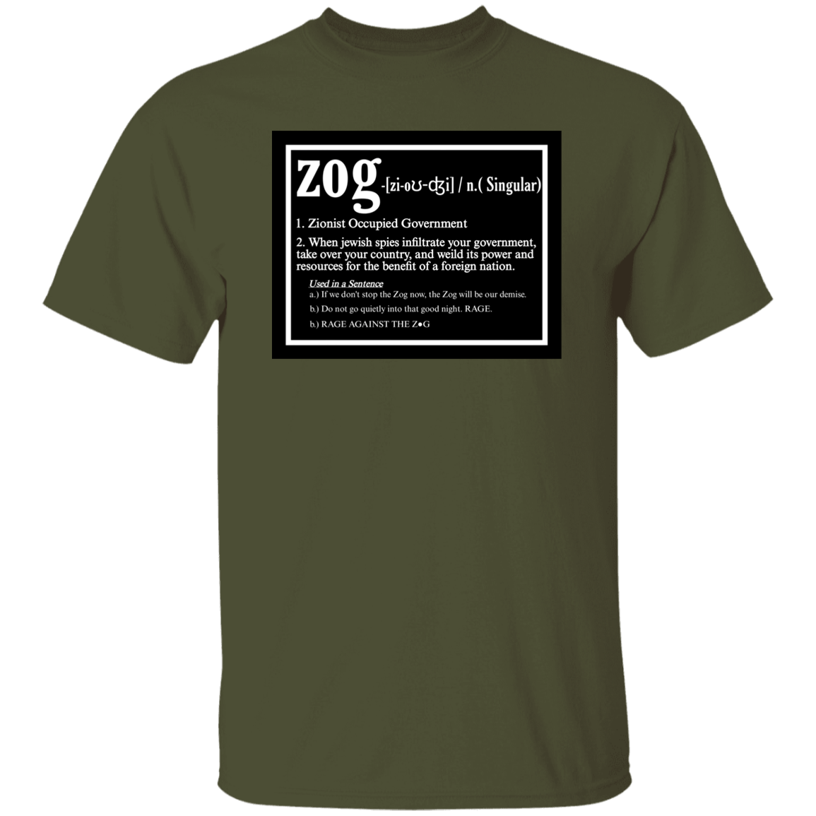 ZOG DEFINED T-Shirt - BAD GOYS CLUB