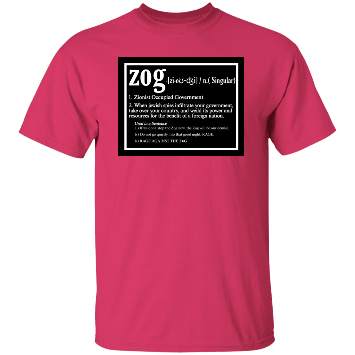 ZOG DEFINED T-Shirt - BAD GOYS CLUB