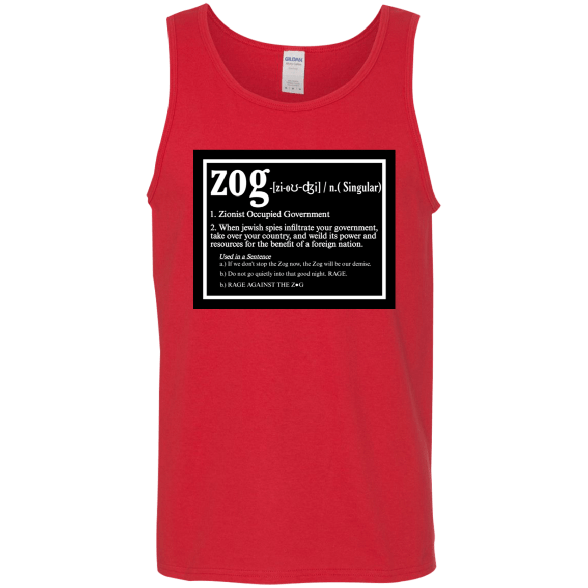 ZOG DEFINED Tank Top - BAD GOYS CLUB