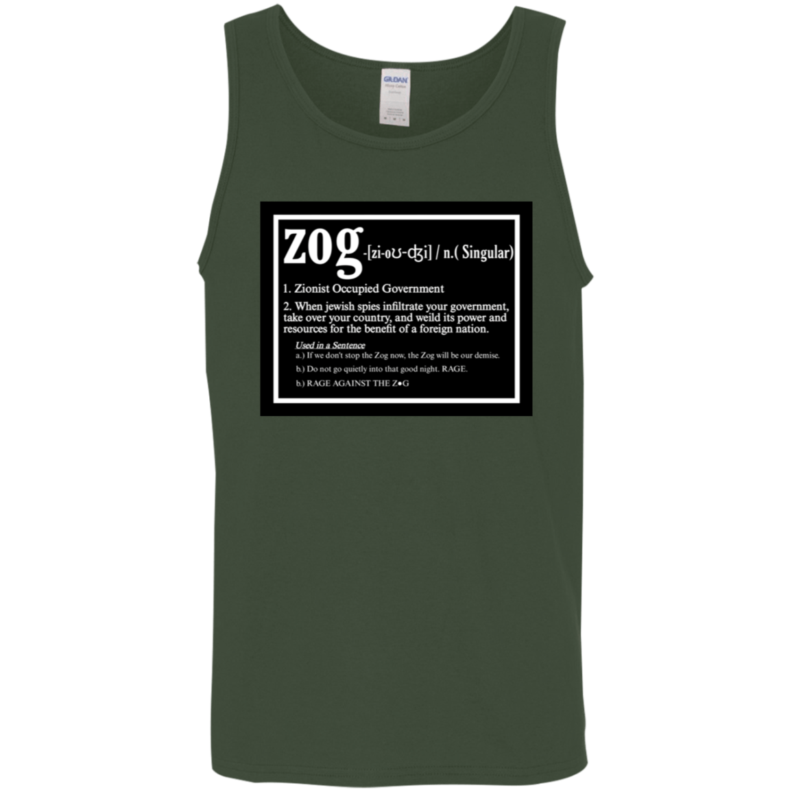 ZOG DEFINED Tank Top - BAD GOYS CLUB