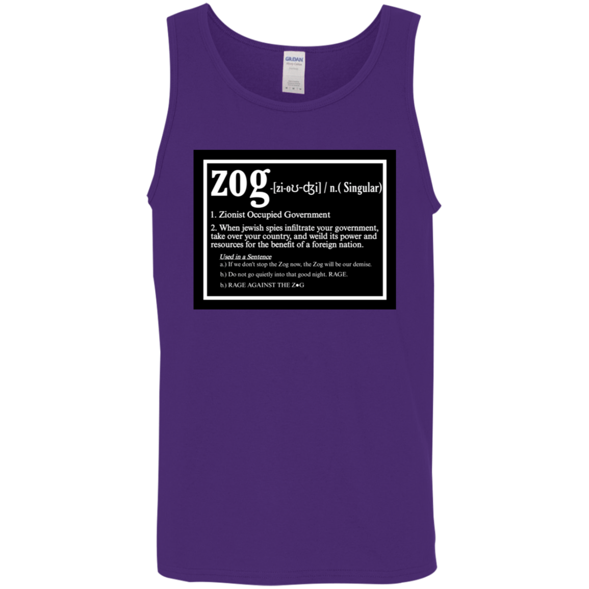 ZOG DEFINED Tank Top - BAD GOYS CLUB