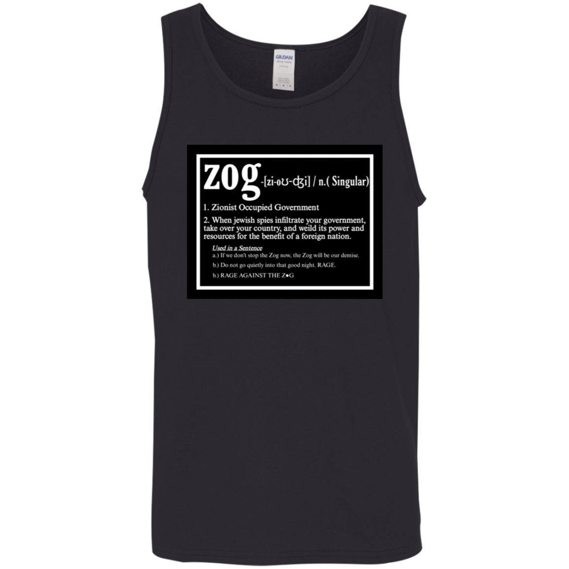 ZOG DEFINED Tank Top - BAD GOYS CLUB