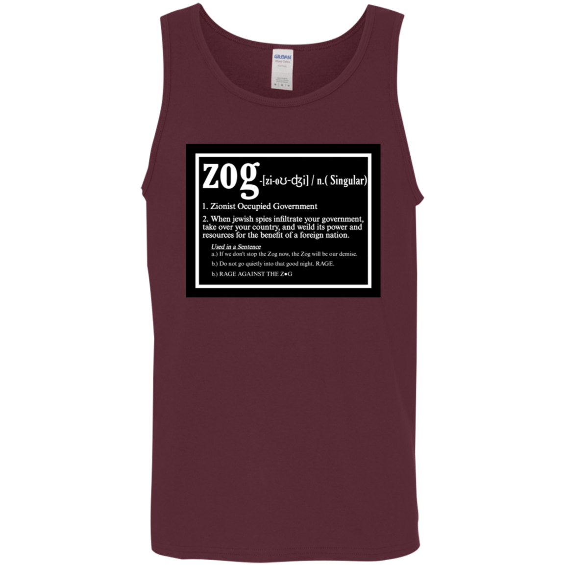 ZOG DEFINED Tank Top - BAD GOYS CLUB