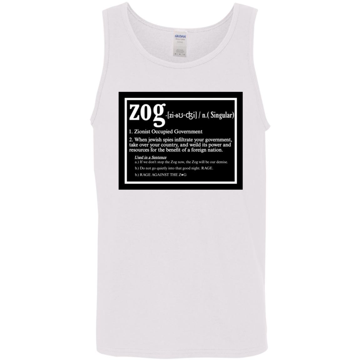 ZOG DEFINED Tank Top - BAD GOYS CLUB